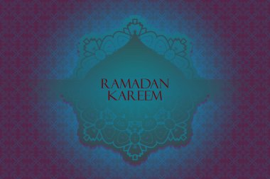 Ramazan tebrik arka plan