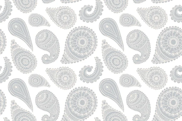 Fundo paisley sem costura —  Vetores de Stock