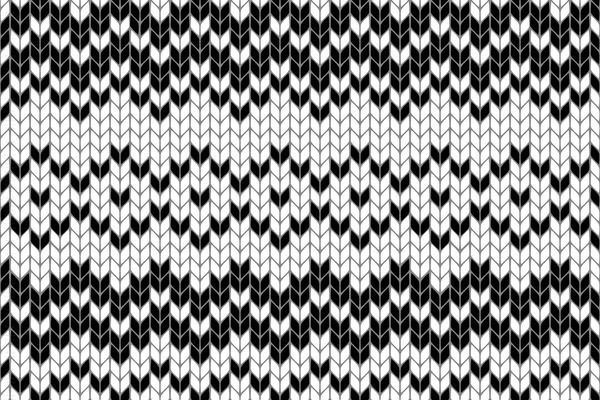 Seamless knitted pattern. — Stock Vector