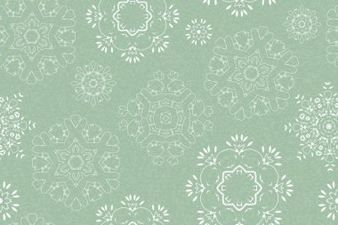 Vektör Dikişsiz desen kar taneleri