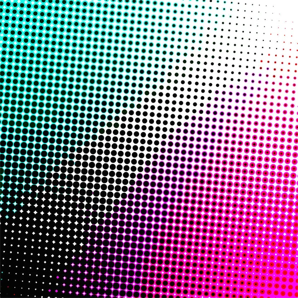 Colorful Halftone Background Vector Illustration — Stock Vector