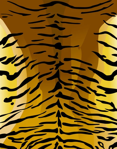 Imitacja skóry tygrysa jako tło — Wektor stockowy