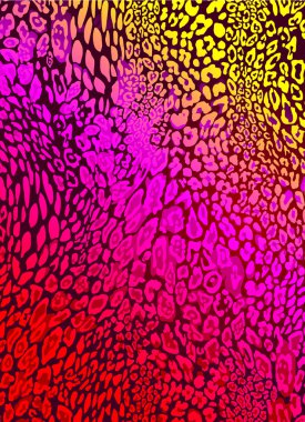 sorunsuz pembe leopar desen doku.