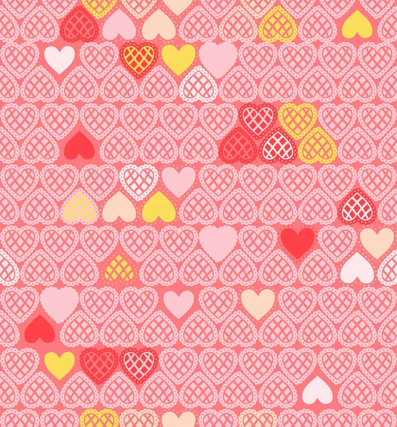 Vektor Hintergrund des Valentinstages. — Stockvektor