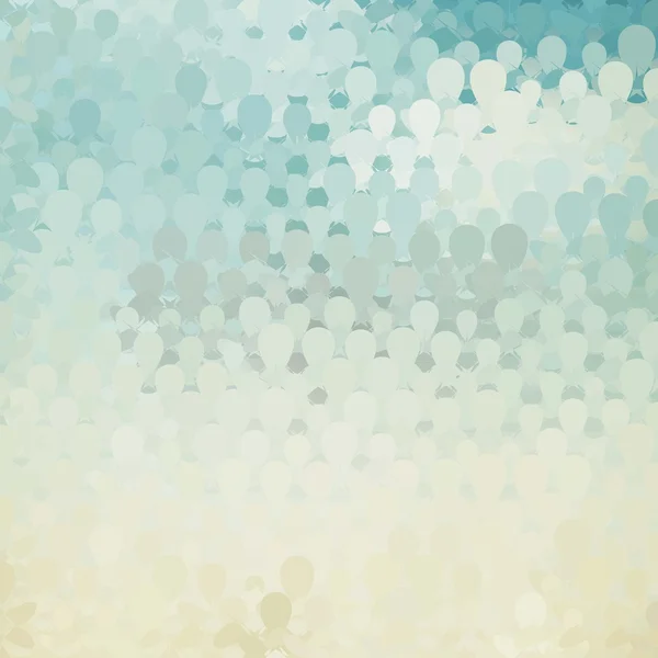 Fondo azul abstracto. — Vector de stock