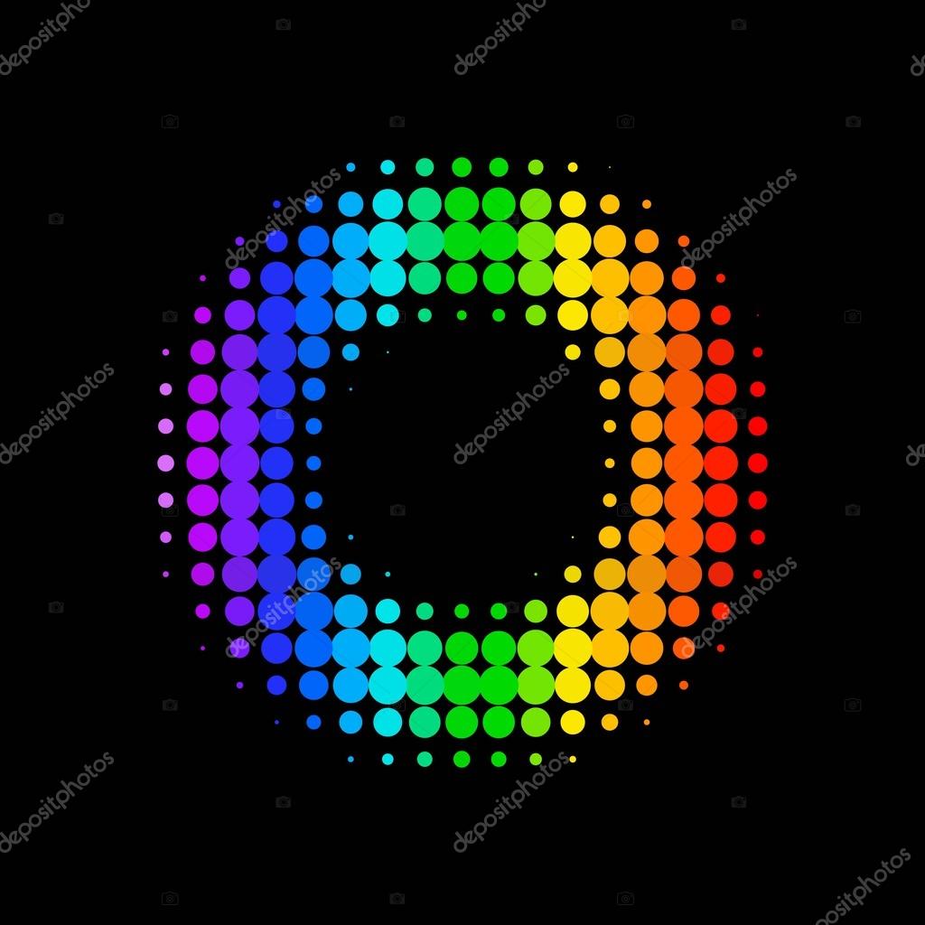 Vector color dot background. abstract  halftone background