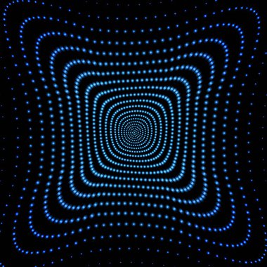 disko arka plan ile noktalı resim.