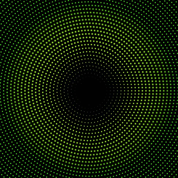 Cercle vert de demi-teinte — Image vectorielle