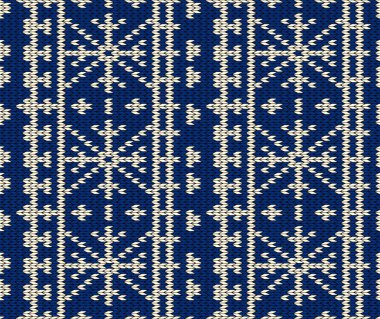 Noel Dikişsiz örgü arka plan.