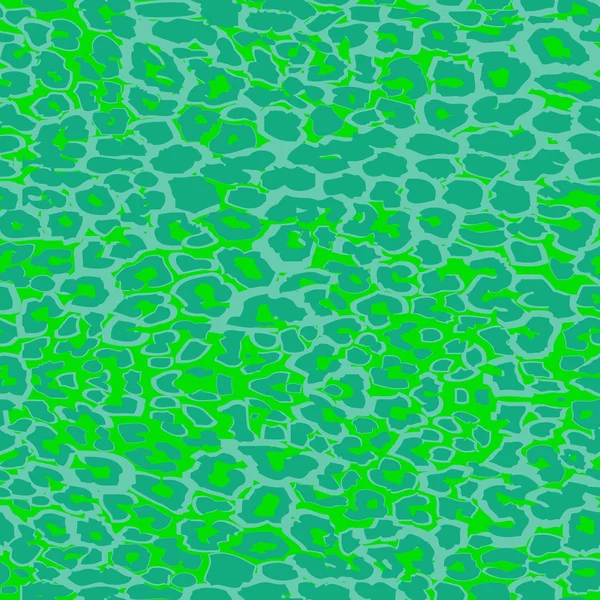 Grön jaguar fläckig bakgrund. — Stock vektor