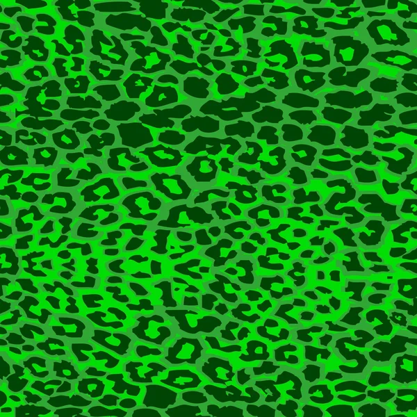 Verde jaguar manchado fundo . — Vetor de Stock