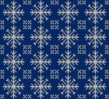 Noel Dikişsiz örgü arka plan.