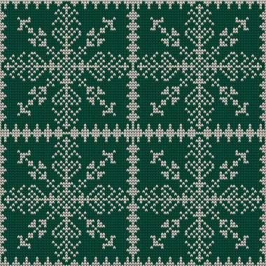 Noel Dikişsiz örgü arka plan.