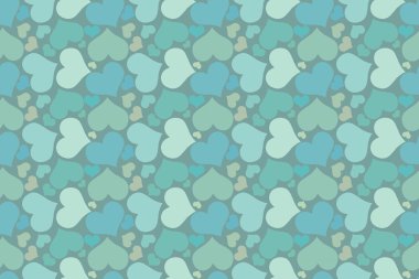 Sonsuz mavi romantik basit desen.