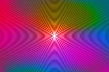 Abstract rainbow spiral, colorful background. clipart