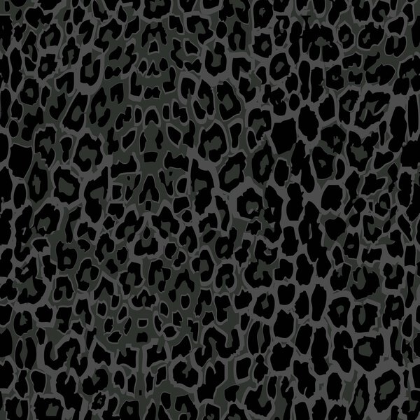 seamless black leopard print.