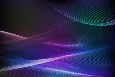 mavi arka plan parlak çizgiler