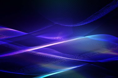 mavi arka plan parlak çizgiler