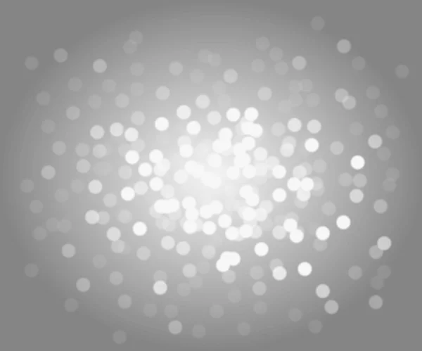 Grey vector bokeh background — Stock Vector