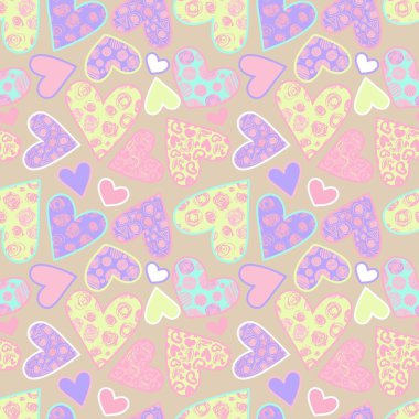 Komik yürekleri sorunsuz doku