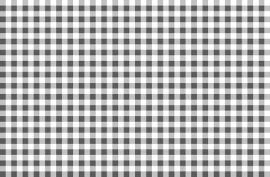 Siyah ve beyaz ekose deseni sorunsuz