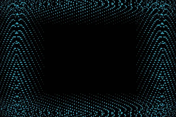 Cadre de lumières bleues — Image vectorielle
