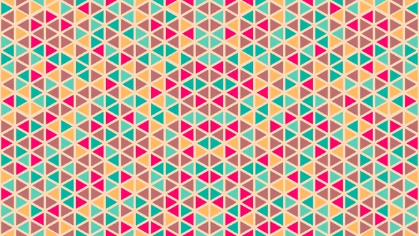 Abstract geometrisch driehoek naadloos patroon. — Stockvector