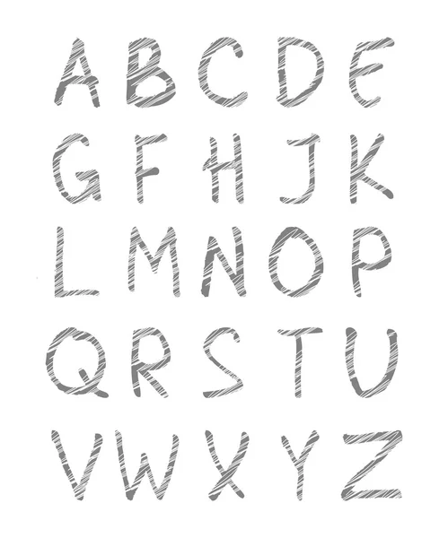 Alphabet — Image vectorielle