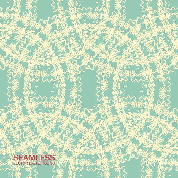 Seamless patterns of circles in retro style — Stock Vector