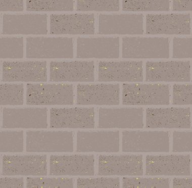 Tuğla sorunsuz vektör duvar. Grunge tarzı resimde