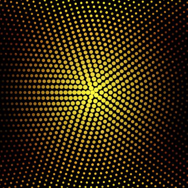 Altın afiş vektör