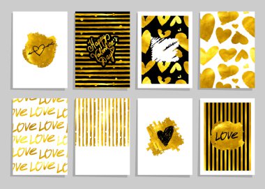 Sevgililer günü broşürler ve kartları 