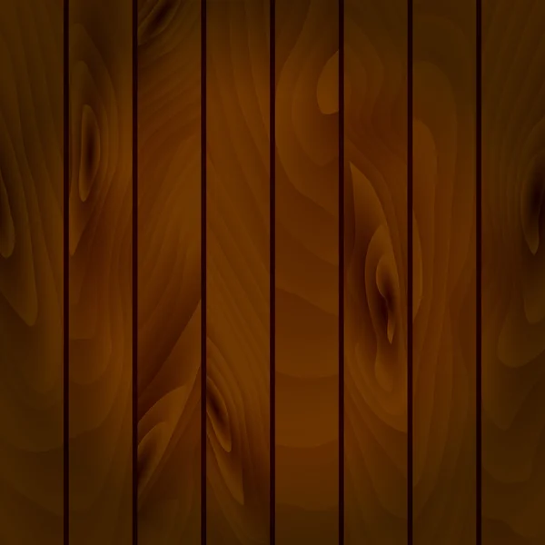 Textura vetorial realista de placas de madeira . —  Vetores de Stock