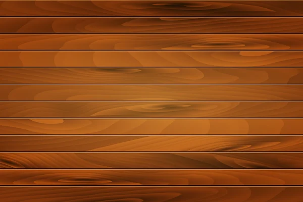 木製の現実的なベクトルの背景 — ストックベクタ