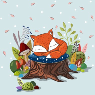 Download Baby Fox Free Vector Eps Cdr Ai Svg Vector Illustration Graphic Art