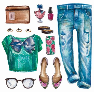 Summer or spring girl clothing