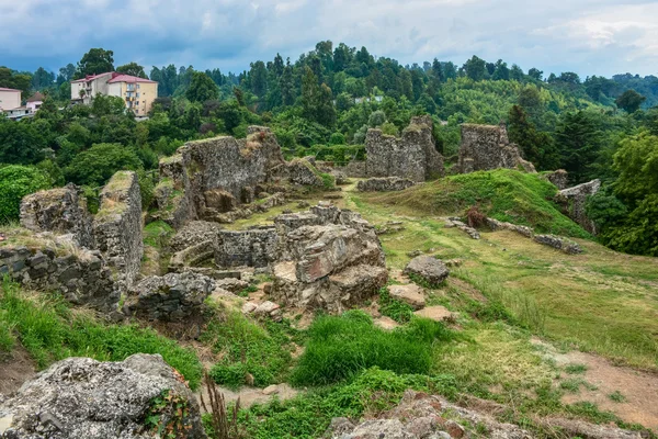 De ruïnes van Petra Fort Stockfoto