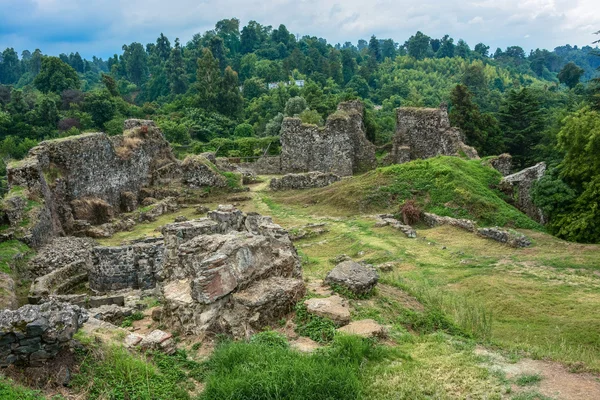 De ruïnes van Petra Fort Stockafbeelding