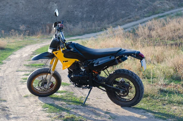 Sport bike for enduro on motocross track — Stock Photo, Image
