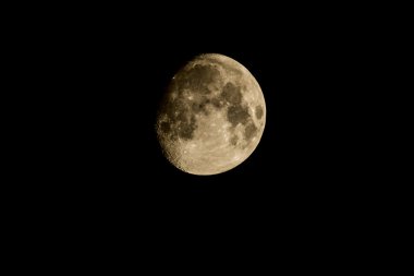 Dolunay yarım ay ay astrophotography moon luna luna piena mezza luna luna yarı piena