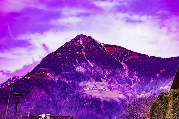 Hora hor. krajina monte montagne paesaggi — Stock fotografie