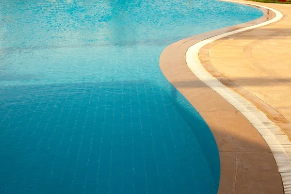 Água no fundo da piscina, férias no Egito — Fotografia de Stock