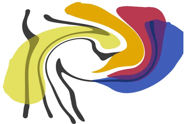 Farklı renk tonlarının soyut parlak noktası.