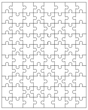 Resimde beyaz bulmaca