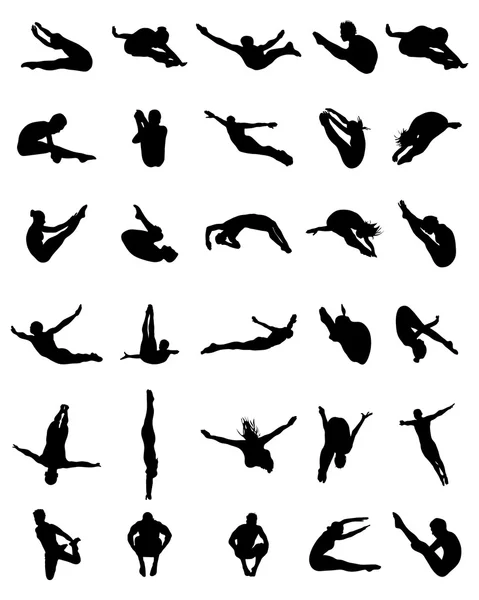 atlama silhouettes