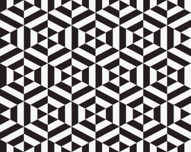 Geometrik altıgenin soyut örüntüsü kusursuz desen