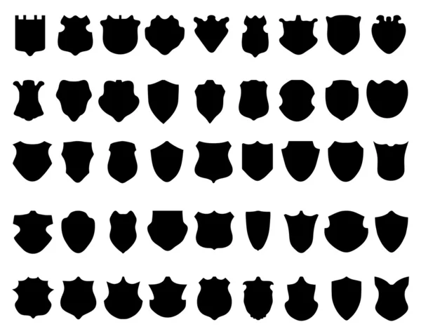 Boucliers — Image vectorielle