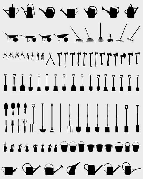 Outils de jardin — Image vectorielle