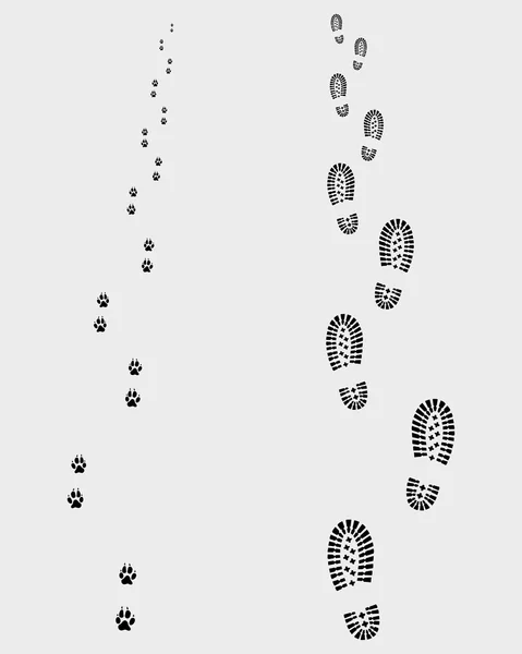 Footprints 2 — Stock Vector