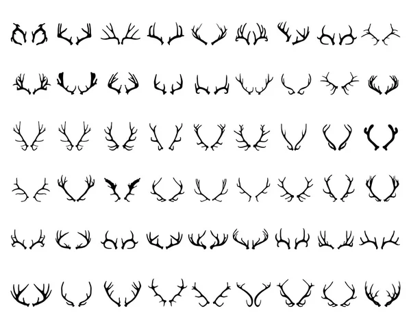 Cornes de cerf — Image vectorielle